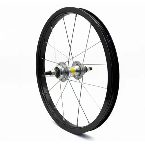 Roda Traseira Aro 16 De Aluminio Preta Para Bicicleta Infantil
