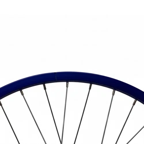 Roda Traseira Aro 20 De Aluminio Azul Cubo Esferado