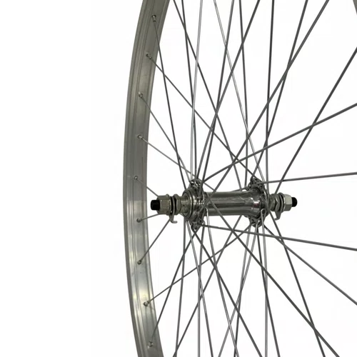Roda MTB Dianteira Aro 26 De Aluminio Raio Fino