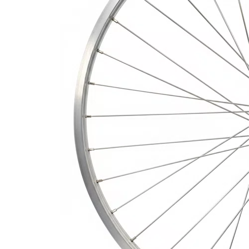 Roda MTB Dianteira Aro 26 De Aluminio Raio Fino
