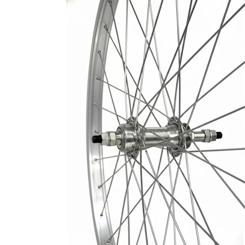 Roda Traseira Aro 26 De Aluminio Raio Fino Para Marcha