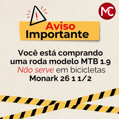 Roda Traseira Aro 26 De Aluminio Raio Grosso Para Marcha