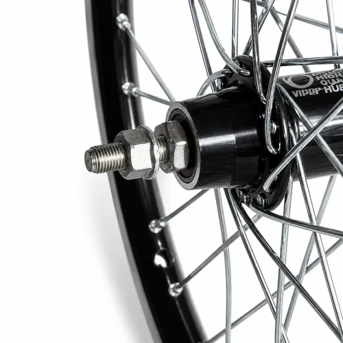 Rodas Dianteira e Traseira Aro 20 Aero Preta
