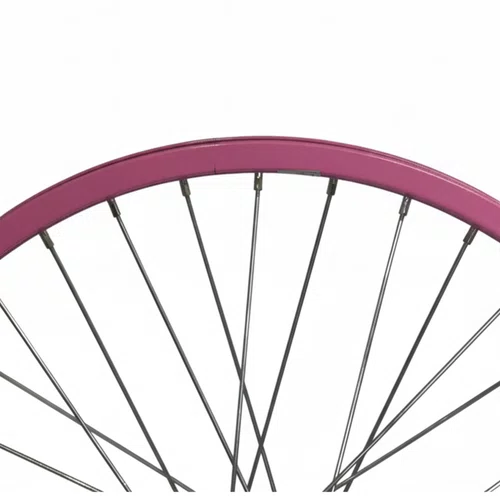Rodas Dianteira e Traseira Aro 20 Aluminio Rosa Cubo Aço