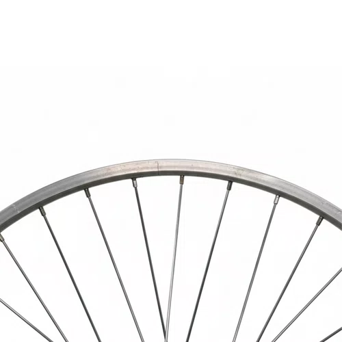 Roda Dianteira em Aluminio Aro 26 Barra Circular V-Brake Raio Grosso