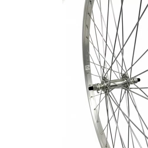 Roda Dianteira em Aluminio Aro 26 Barra Circular V-Brake Raio Grosso