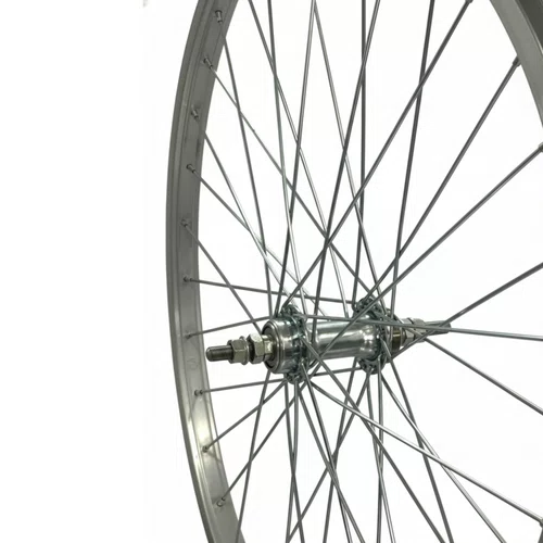 Roda Traseira em Aluminio Aro 26 Barra Circular V-Brake Raio Grosso