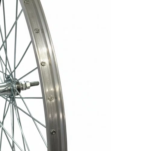 Roda Traseira em Aluminio Aro 26 Barra Circular V-Brake Raio Grosso
