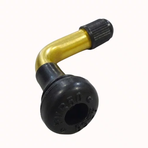 Bico Válvula Curvo 90° Pvr50 Moto Scooter Bike Elétrica Sem Câmara