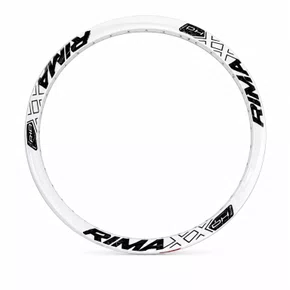 Aro RIMAXX 26 Branco Parede Dupla 36F MTB Grau e Manobras