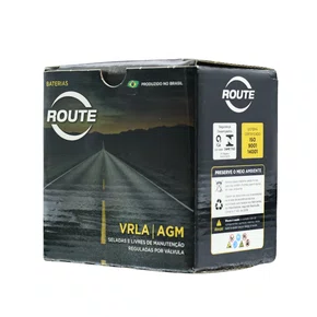 Bateria YTX5L-BS ROUTE | 12V 5Ah | Selada VRLA | Moto