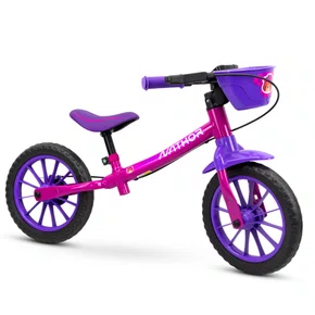 Bicicleta Aro 12 Balance Bike Feminina 3