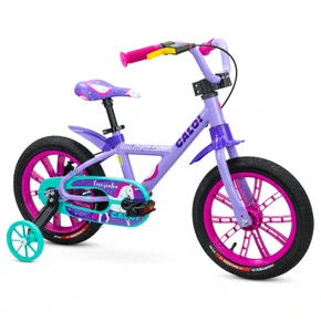 Bicicleta Aro 14 Cecizinha Nathor | Infantil Menina | Com Rodinhas