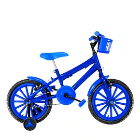 Bicicleta 16 Masculina azul Infantil Rodas Nylon Azul