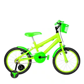 Bicicleta 16 Masculina Verde Claro Infantil Aro Alumínio Verde