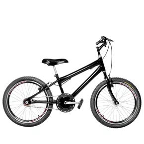 Bicicleta 20 Masculina Preta Infantil Aro Aero Preto