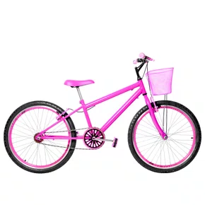 Bicicleta 24 Feminina Pink Aro Aero Pink