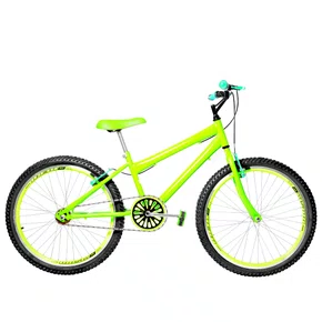 Bicicleta 24 Masculina Verde Claro Aro Aero Verde
