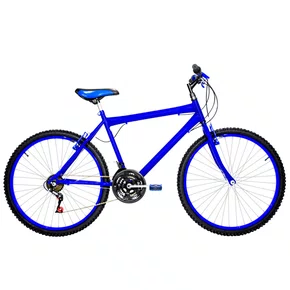 Bicicleta 26 Azul Urbana Aro Alumínio Azul 18 Marchas