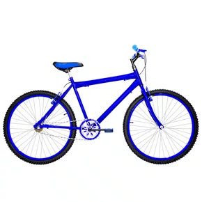 Bicicleta 26 Azul Urbana Aro Alumínio Azul