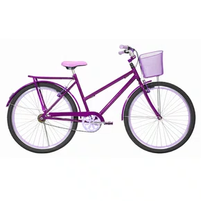 Bicicleta 26 Feminina Violeta Poti Aro Aero Lilas
