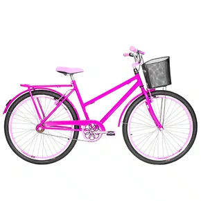 Bicicleta 26 Pink Poti Aro Aero Rosa