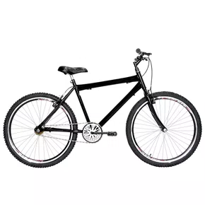 Bicicleta 26 Preta Urbana Aro Aero Preto