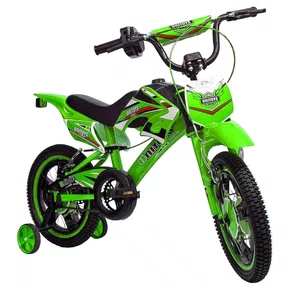 Bicicleta Aro 16" Moto Cross Verde