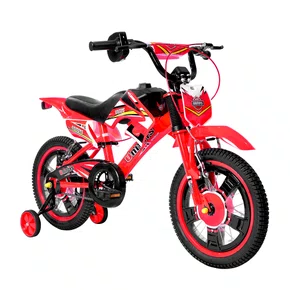 Bicicleta Aro 16" Moto Cross Vermelha