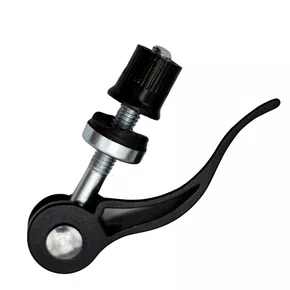 Blocagem de Selim RAD7 Alumínio Preto/Polido - Ajuste Rápido e Durável