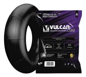 Câmara de Ar Vulcan Bor Aro 8 Carrinho de Mão/Carriola