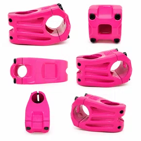 Mesa Suporte Guidão GTU Traker Ahead 31.8 Alumínio 40mm Pink Neon