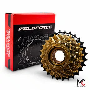 Catraca Roda Livre Veloforce 7 Velocidades 11-28D 120 Cliques
