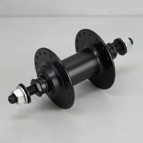 Cubo Dianteiro MTB 36 Furos Freio a Disco 6 Furos Aço Carbono Eixo Porca
