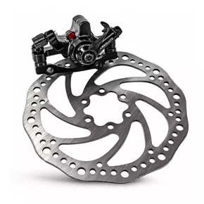 Freio Disco Mecânico Traseiro Bike Rotor 160mm+Pastilha
