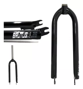 Garfo Rígido Brutus Wheller Bike 26 Freio Disco Preto hupi