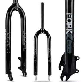 Garfo Rígido LTXFORK Aro 26 Disco Ahead Preto MTB Bike