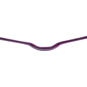 Guidão Voador 31.8x680mm Rise 60mm Aço Bike Grau Roxo Brilhante