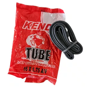 Kit 2 Unidades Câmara Ar Para Bicicleta Aro 16x1.75 Kenda Schrader