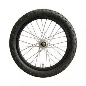 Kit Roda Traseira A16 Colorida Preto Pneu+Câmara