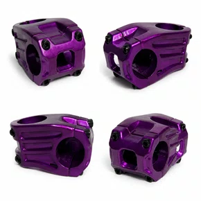 Mesa Suporte Guidão GTU Traker Ahead 31.8 Alumínio 40mm Violeta Metálico