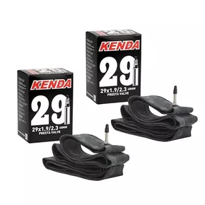Par Câmara De Ar Kenda p/ Bike 29 Bico Fino Presta 48mm