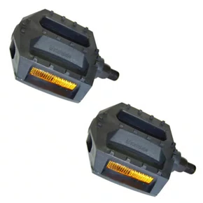 Par de Pedal Nylon Plataforma Royal Ciclo 9/16 com Refletor