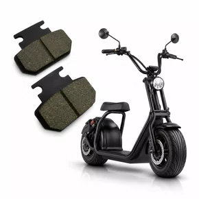 Par De Pastilha Freio Pequena P/ Bike/Scooter Elétrica