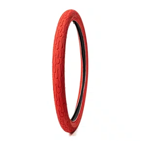 Pneu Paco Flame Vermelho Aro 26 Balão Grau Freeride MTB