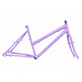 Quadro + Garfo 26"  Feminino Urbano Lilas