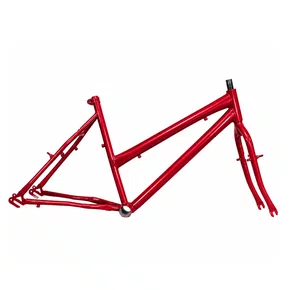 Quadro + Garfo 26"  Feminino Urbano Vermelho