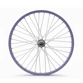 Roda Traseira Aro 20 De Aluminio Lilas Cubo Esferado