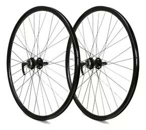 PAR DE RODA 29 AERO PRETO COM BLOCAGEM