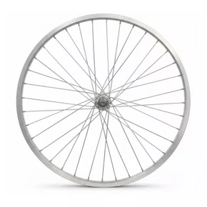 Roda Dianteira Aro 24 De Aluminio Raio Grosso